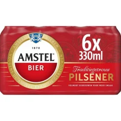 Amstel Pilsener Bier Blik 33 cl