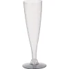 Champagne Glas Kunststof Re-usable  13 cl