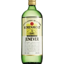 Jouke de Jonghe  Korenmout Jenever HELE LITER