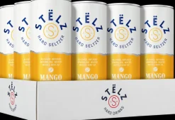 Stëlz Hard Seltzer Mango tray 12 x 25 cl