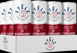 Stëlz Hard Seltzer Raspberry tray 12 x 25 cl